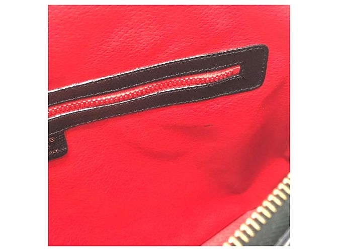 Céline Borsa tote grande 2-in-1 in pelle nera vintage Celine Nero - vista 16