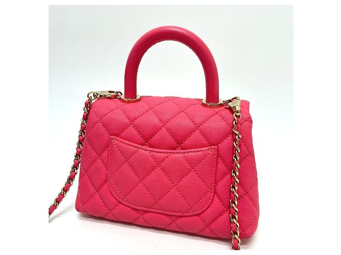 Chanel AS2215 Coco Handle XXS Borsa a Mano 2 in 1 Rosa - vista 2