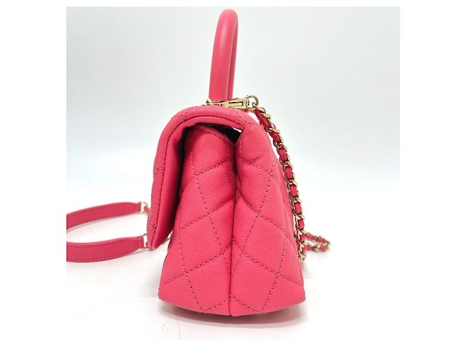 Chanel AS2215 Coco Handle XXS Borsa a Mano 2 in 1 Rosa - vista 8