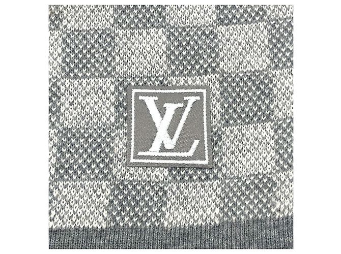 Grau Wollschal von Louis Vuitton Braun - Ansicht 9