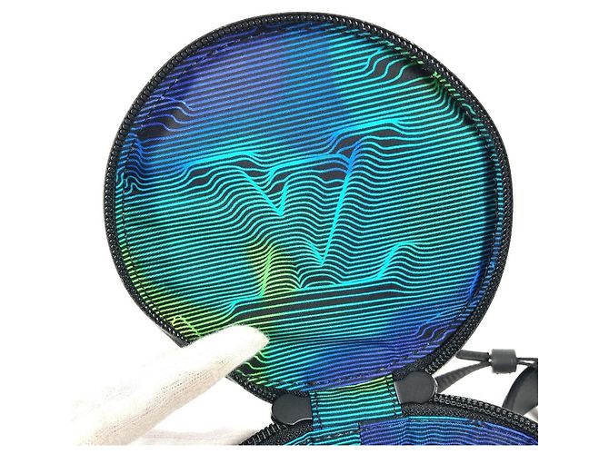Borsa Polochon Espandibile Louis Vuitton Nero - vista 12
