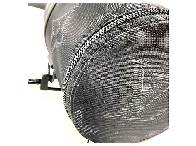 Borsa Polochon Espandibile Louis Vuitton Nero - vista 7