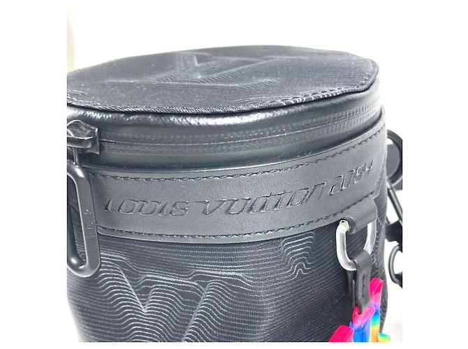 Borsa Polochon Espandibile Louis Vuitton Nero - vista 8