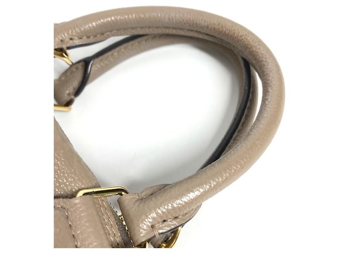 LOUIS VUITTON Borsa Tote Neo Alma PM in Monogram Empreinte Beige - vista 11