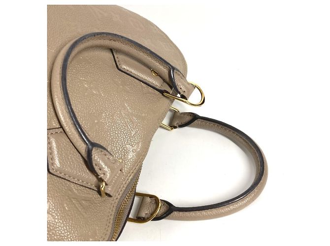 LOUIS VUITTON Borsa Tote Neo Alma PM in Monogram Empreinte Beige - vista 12