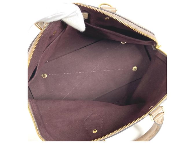 LOUIS VUITTON Borsa Tote Neo Alma PM in Monogram Empreinte Beige - vista 14