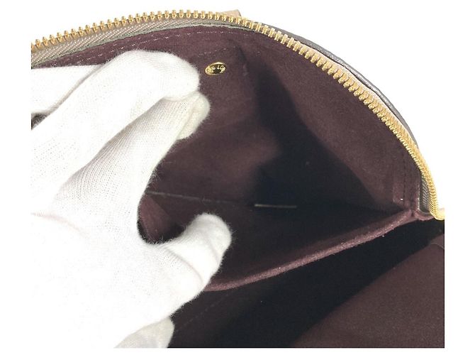 LOUIS VUITTON Borsa Tote Neo Alma PM in Monogram Empreinte Beige - vista 18