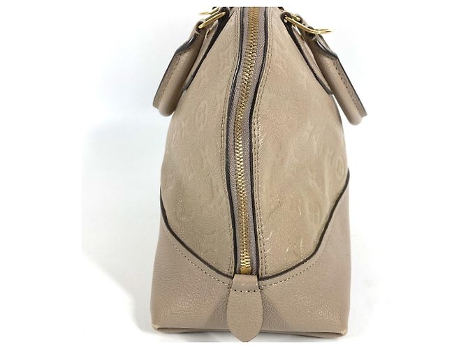 LOUIS VUITTON Borsa Tote Neo Alma PM in Monogram Empreinte Beige - vista 2