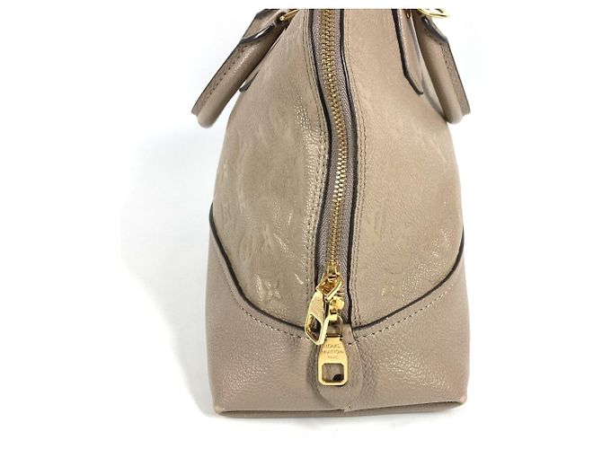 LOUIS VUITTON Borsa Tote Neo Alma PM in Monogram Empreinte Beige - vista 4