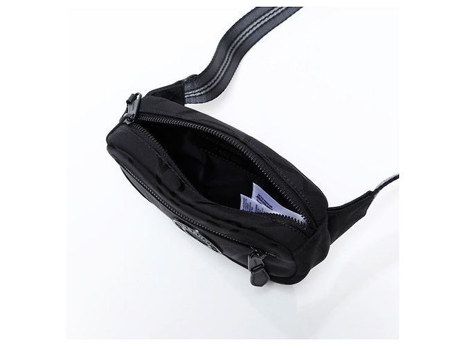 Borsa a Spalla Mini in Nylon Burberry Nero - vista 12