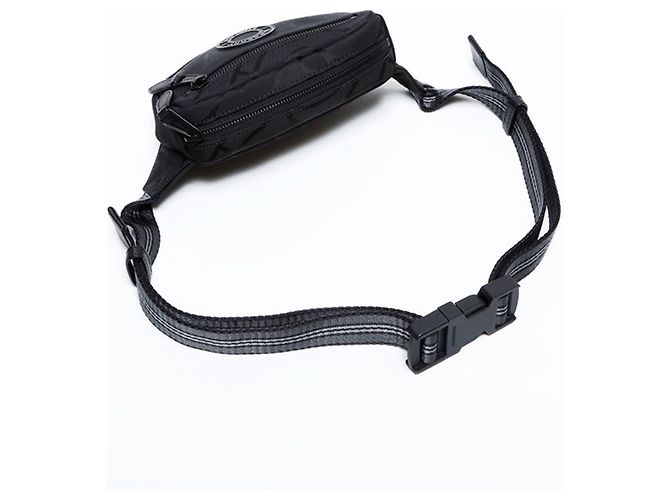 Borsa a Spalla Mini in Nylon Burberry Nero - vista 9