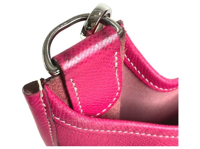 Bolsa de Ombro Pochette Evelyn 3 GM da Hermès Rosa - vista 11