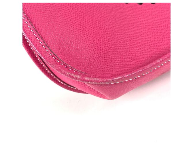 Bolsa de Ombro Pochette Evelyn 3 GM da Hermès Rosa - vista 13
