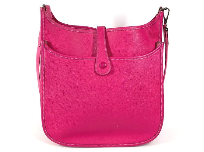Bolsa de Ombro Pochette Evelyn 3 GM da Hermès Rosa - vista 2