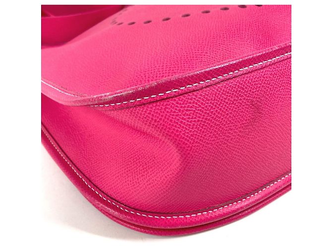 Bolsa de Ombro Pochette Evelyn 3 GM da Hermès Rosa - vista 7