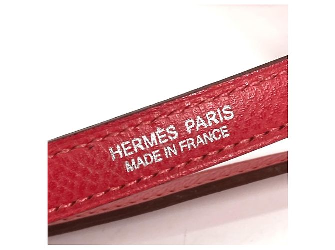 Bolso Birkin Tiny de Hermès Roja - vista 18