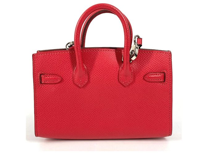 Bolso Birkin Tiny de Hermès Roja - vista 2