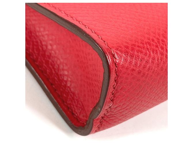 Bolso Birkin Tiny de Hermès Roja - vista 8