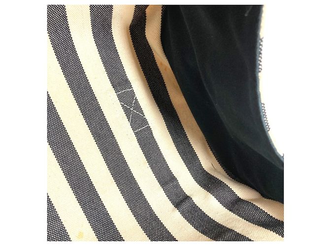 Hermès Bolso Tote Border PM Cannes Hermes Negro Blanco - vista 13