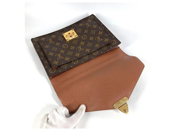Borsa a tracolla Monceau 28 in Monogramma Louis Vuitton Marrone - vista 9