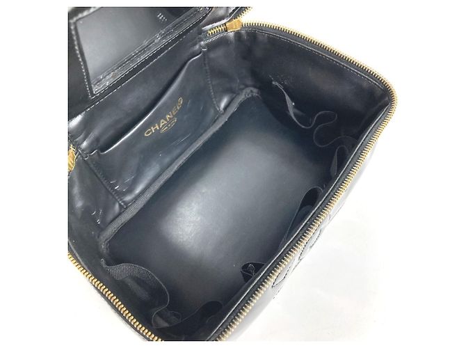 Vanity Borsa da trucco a specchio Chanel Nero - vista 11