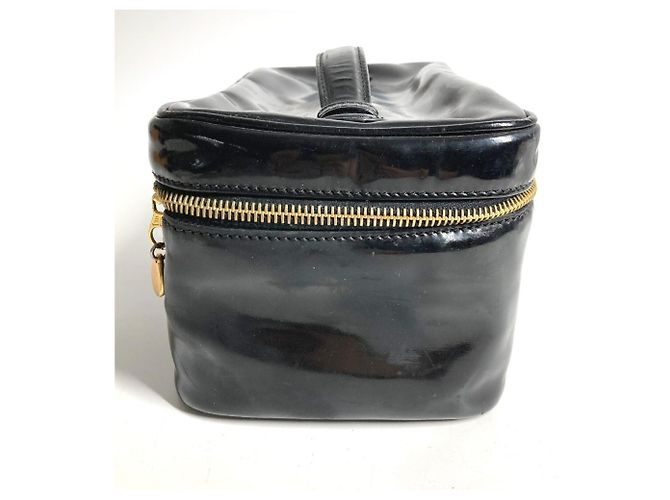 Vanity Borsa da trucco a specchio Chanel Nero - vista 3