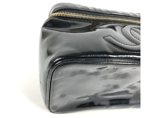 Vanity Borsa da trucco a specchio Chanel Nero - vista 7