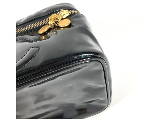 Vanity Borsa da trucco a specchio Chanel Nero - vista 8
