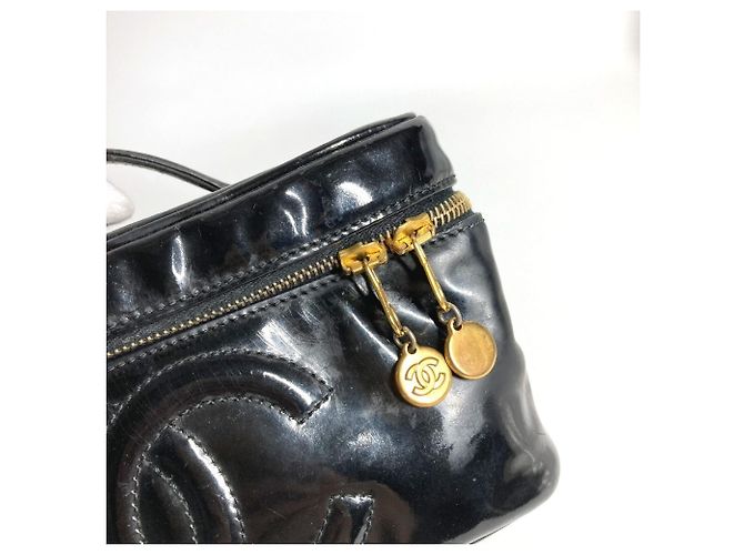 Vanity Borsa da trucco a specchio Chanel Nero - vista 9