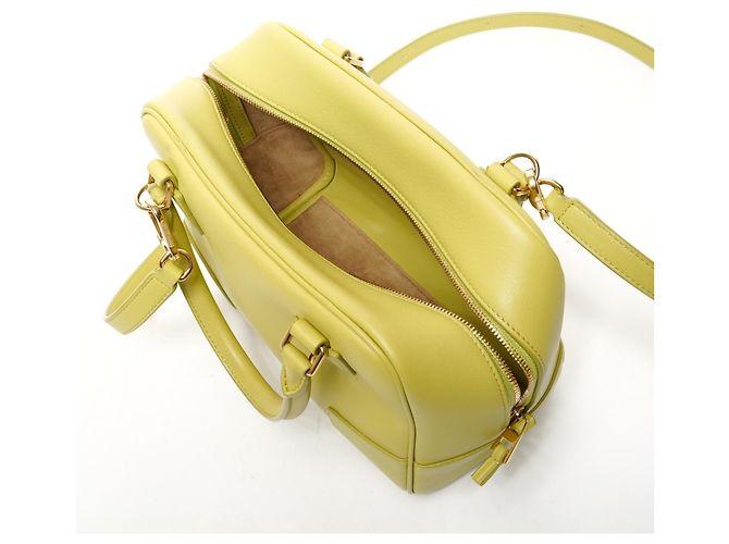 Borsa in pelle verde Loewe Amazona - vista 10