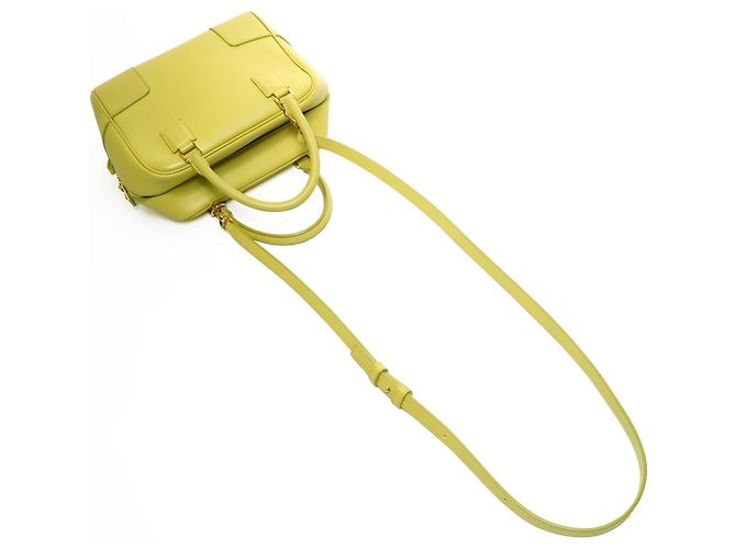 Borsa in pelle verde Loewe Amazona - vista 8