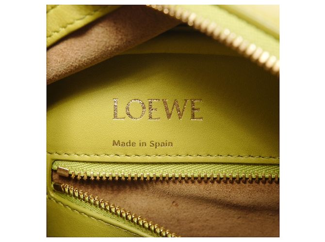 Borsa in pelle verde Loewe Amazona - vista 9