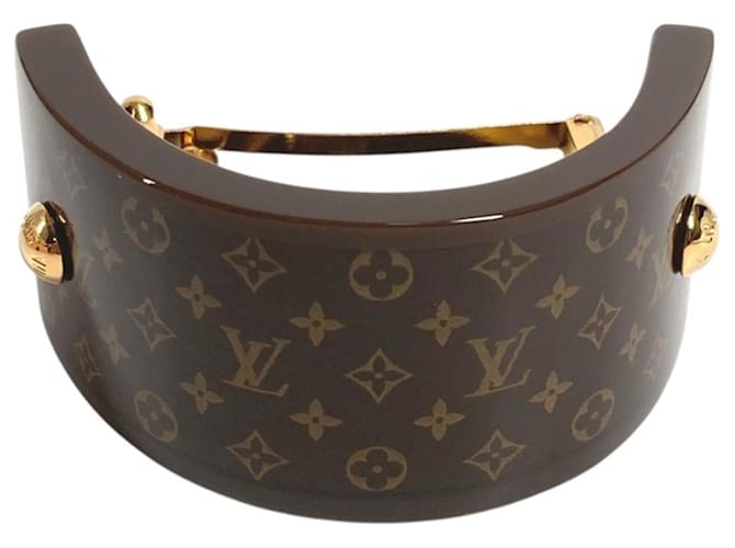 Fascia per capelli Monogram Louis Vuitton Marrone - vista 2