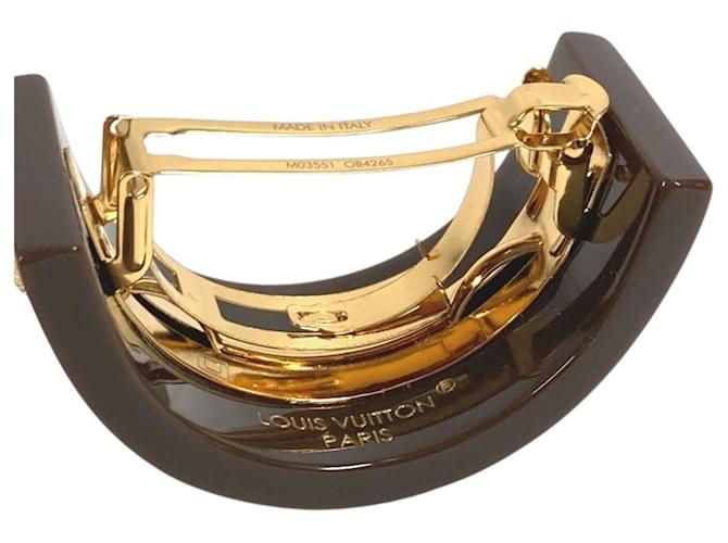 Fascia per capelli Monogram Louis Vuitton Marrone - vista 7