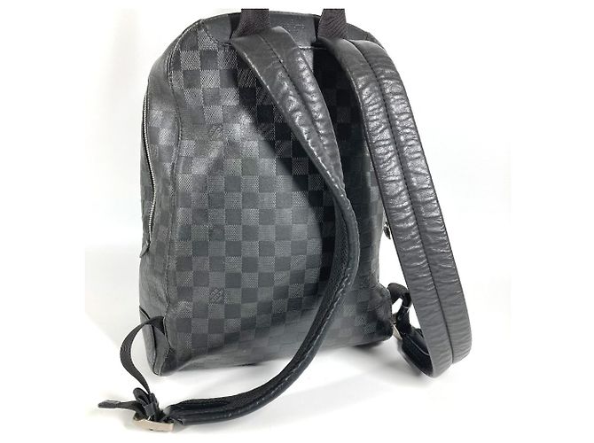 Louis Vuitton Damier Infini Canvas Rucksack Schwarz - Ansicht 10