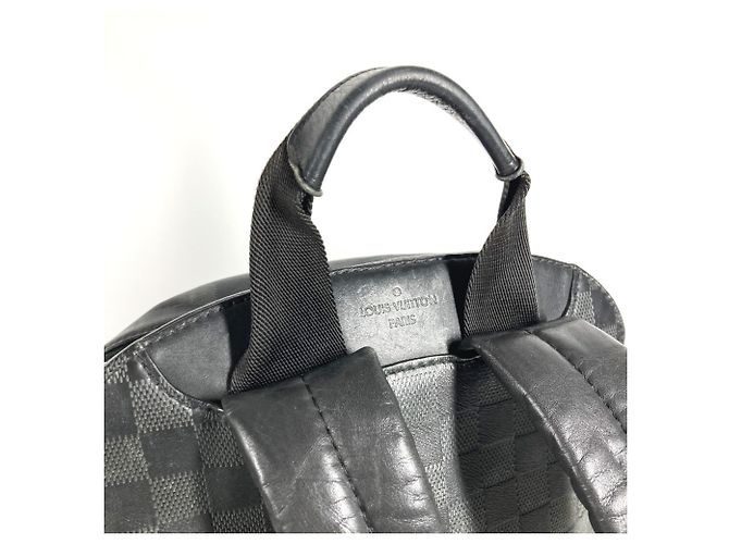 Louis Vuitton Damier Infini Canvas Rucksack Schwarz - Ansicht 11