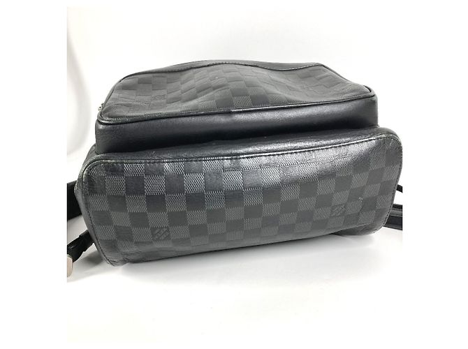 Louis Vuitton Damier Infini Canvas Rucksack Schwarz - Ansicht 12