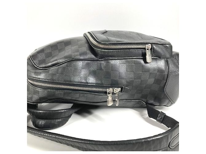 Louis Vuitton Damier Infini Canvas Rucksack Schwarz - Ansicht 5