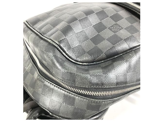 Louis Vuitton Damier Infini Canvas Rucksack Schwarz - Ansicht 7