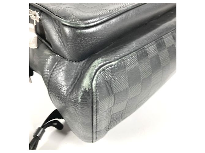 Louis Vuitton Damier Infini Canvas Rucksack Schwarz - Ansicht 8