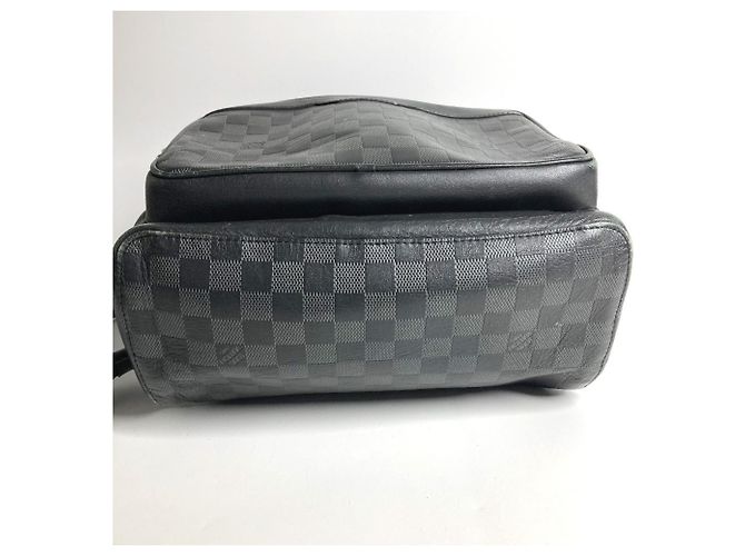 Louis Vuitton Damier Infini Canvas Rucksack Schwarz - Ansicht 9