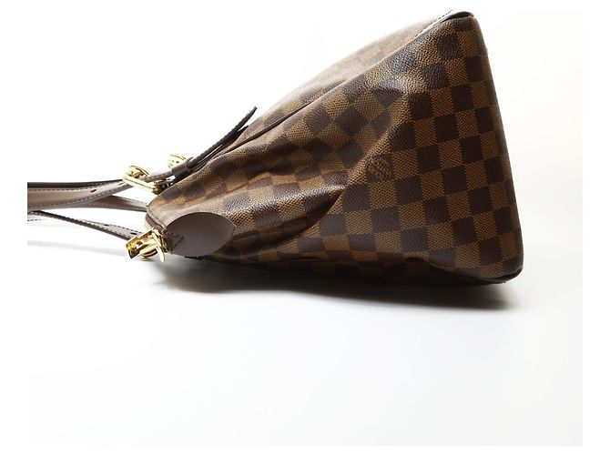 Borsa a Spalla Louis Vuitton Verona N41118 in Damier Ebène Marrone - vista 3