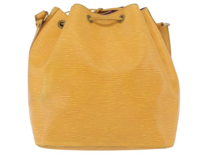 Louis Vuitton Petit Noe Epi Leather Medium Giallo - vista 2