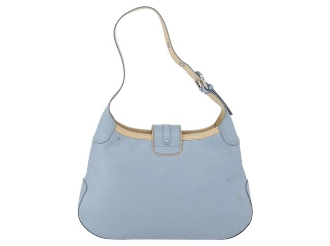 Salvatore Ferragamo Gancini Leather Blu - vista 2