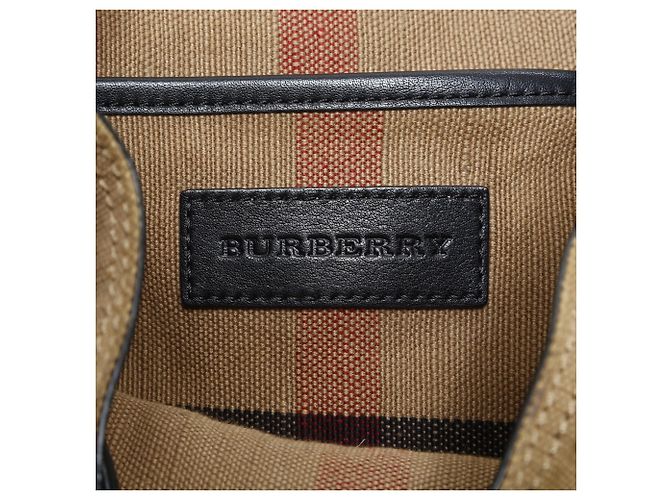 Burberry Nova Check Canvas Rucksack Beige - Ansicht 11