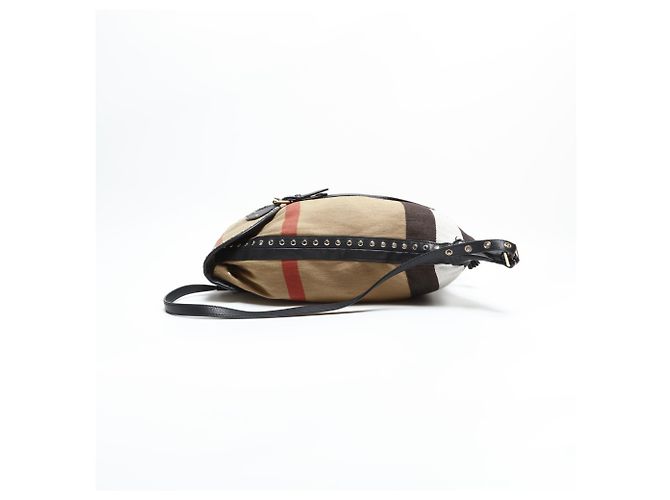 Burberry Nova Check Canvas Rucksack Beige - Ansicht 4