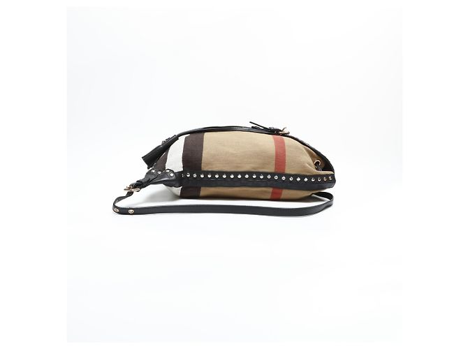 Burberry Nova Check Canvas Rucksack Beige - Ansicht 5