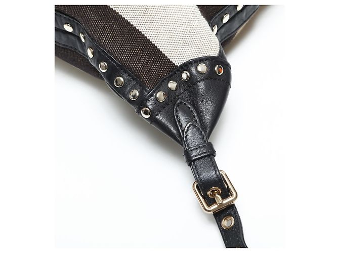 Burberry Nova Check Canvas Rucksack Beige - Ansicht 7