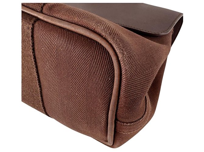 Borsa a mano Hermès Valparaiso PM Marrone - vista 10