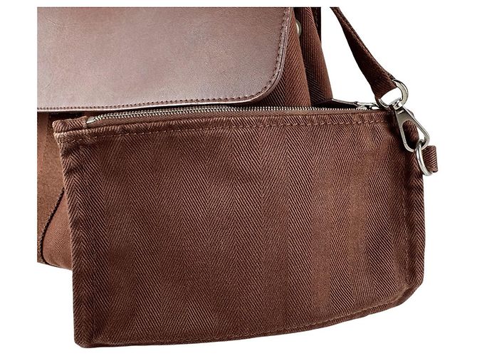 Borsa a mano Hermès Valparaiso PM Marrone - vista 12